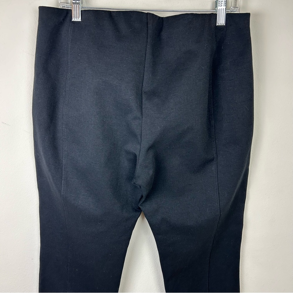 Eileen Fisher Ponte Knit thick pull-on pants size: L - Picture 7 of 9